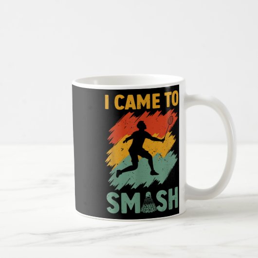 Badminton Player Shuttle, das ich mitgebracht habe Kaffeetasse (Rechts)