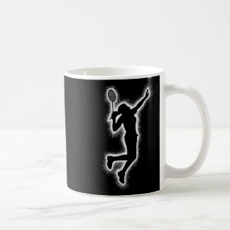 Badminton Player Shuttle Girls Kinder Badminton Wo Kaffeetasse