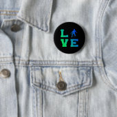 Badminton Player Shuttle Squash Mens Badminton Button (Beispiel)