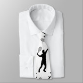 Badminton Player Sportart Krawatte (Gebunden)