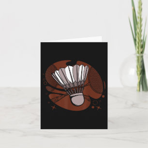 Badminton Player Sportsman Athlete Game Shuttle Lo Karte