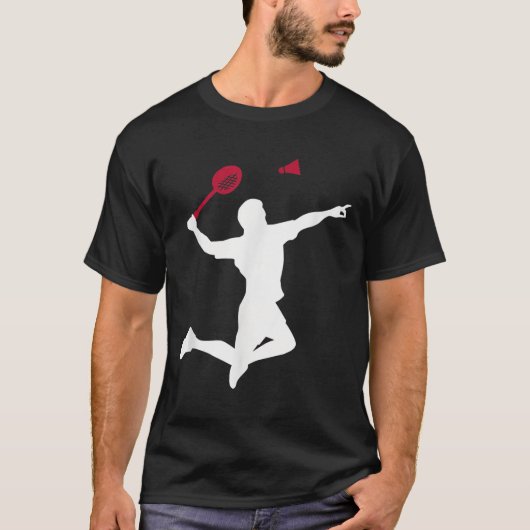 Badminton Player T-Shirt (Vorderseite)