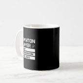 Badminton Player Talent Determination Good Looks S Kaffeetasse (Vorderseite Links)