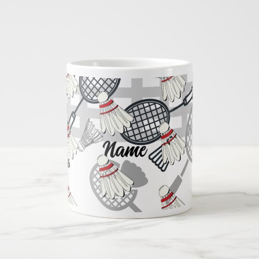 Badminton Player Tasse (Vorderseite)