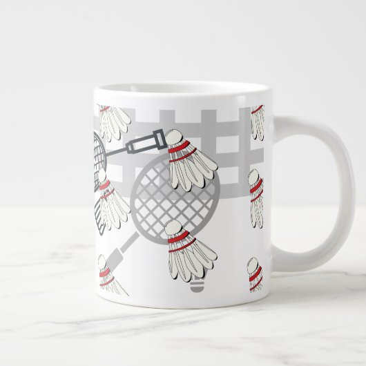 Badminton Player Tasse (Rechts)