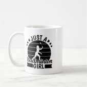 Badminton Player Team - Shuttle Just A Badminton G Kaffeetasse (Links)