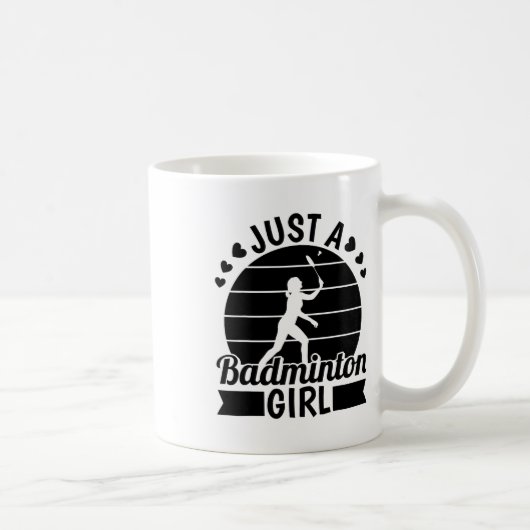 Badminton Player Team - Shuttle Just A Badminton G Kaffeetasse (Rechts)