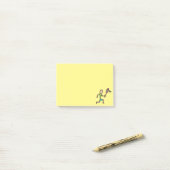 Badminton Post-it Klebezettel (Auf Schreibtisch)
