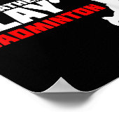 Badminton Poster (Ecke)