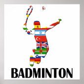 Badminton Poster (Vorne)