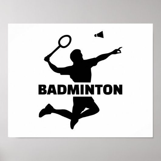 Badminton Poster (Vorne)