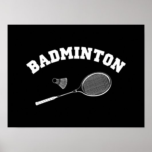 Badminton Poster (Vorne)