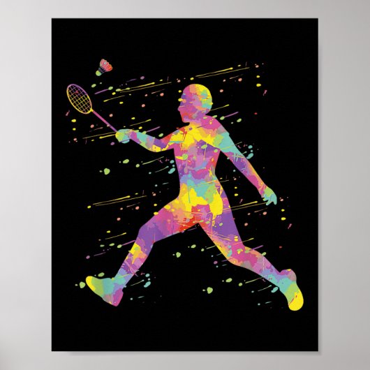 Badminton  poster (Vorne)