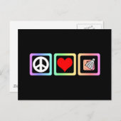 Badminton Postkarte (Vorne/Hinten)