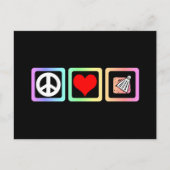 Badminton Postkarte (Vorderseite)