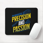 Badminton-Präzision Und Pion-Design Mousepad (Mit Mouse)