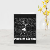 Badminton Problem Lösung für den Sport Karte (Gelbe Blume)