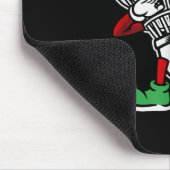 Badminton Racket Dabbing Shuttle Player Badminton Mousepad (Ecke)