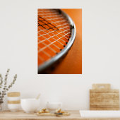 Badminton Racket Poster (Küche)