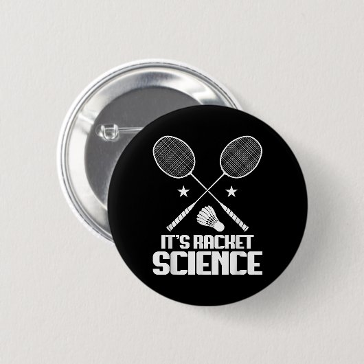 Badminton Racket Science Shuttle Player Badminton Button (Vorne & Hinten)