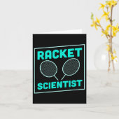 Badminton Racket Scientist Shuttle Karte (Gelbe Blume)