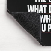 Badminton Racket Serve Shuttle Player Badminton Pl Mousepad (Ecke)