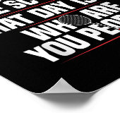 Badminton Racket Serve Shuttle Player Badminton Pl Poster (Ecke)