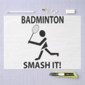 Badminton Racket Smash it Sports Badminton Seidenpapier (Handwerk)