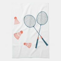 Badminton-Racquet & Birke Küchentücher