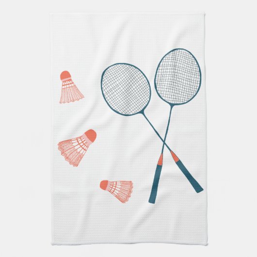 Badminton-Racquet & Birke Küchentücher (Vertikal)