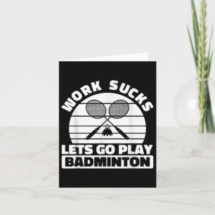 Badminton Racquet Player Racket - Team Court Shutt Karte