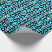 Badminton, Racquet Sport Geschenkpapier (Ecke)