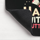 Badminton Racquet Team Racket - SpielerCourt Shutt Mousepad (Ecke)