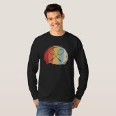 Badminton Retro T-Shirt (Vorne ganz)