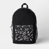 BADMINTON-Rucksack Bedruckter Rucksack (Vorderseite)