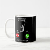Badminton ruft kaffeetasse (Links)