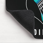Badminton ruft und ich muss Funny Badminton gehen Mousepad (Ecke)