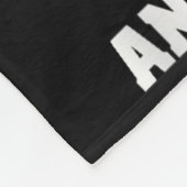 Badminton ruft und ich muss Racket Badminto gehen Fleecedecke (Ecke)