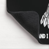 Badminton ruft und ich muss Shuttle-Bus nehmen Mousepad (Ecke)