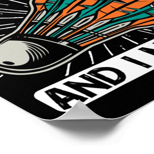 Badminton ruft und ich muss Shuttle-Bus nehmen Poster (Ecke)