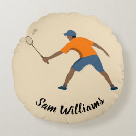 Badminton Rundes Kissen