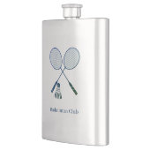 Badminton-Schläger Federball Birdie Custom Flachmann (Links)