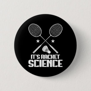 Badminton-Schläger Wissenschaft Shuttle Spieler Ba Button