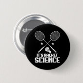Badminton-Schläger Wissenschaft Shuttle Spieler Ba Button (Vorne & Hinten)
