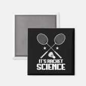 Badminton-Schläger Wissenschaft Shuttle Spieler Ba Magnet (Vorderseite/Rückseite)