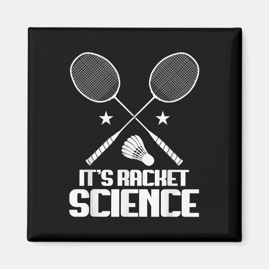 Badminton-Schläger Wissenschaft Shuttle Spieler Ba Magnet (Vorne)