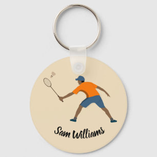 Badminton Schlüsselanhänger