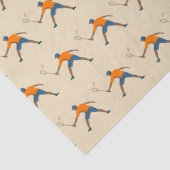 Badminton Seidenpapier (Detail)