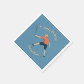 Badminton Serviette (Ecke)