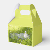 Badminton-Set zum Gehen Geschenkschachtel (Rückseite)